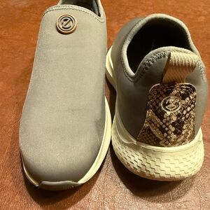 Cole Haan Zero Grand Slip-On Sneakers with Snake Print Detail